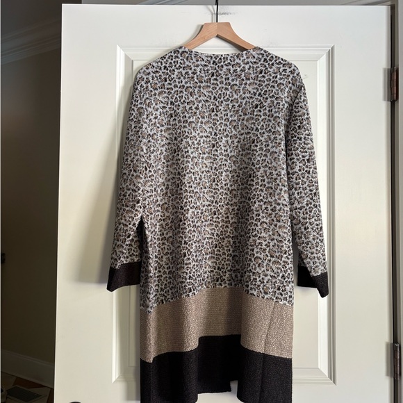 Chicos Travelers Collection Open Front Women’s Cardigan - Picture 7 of 7